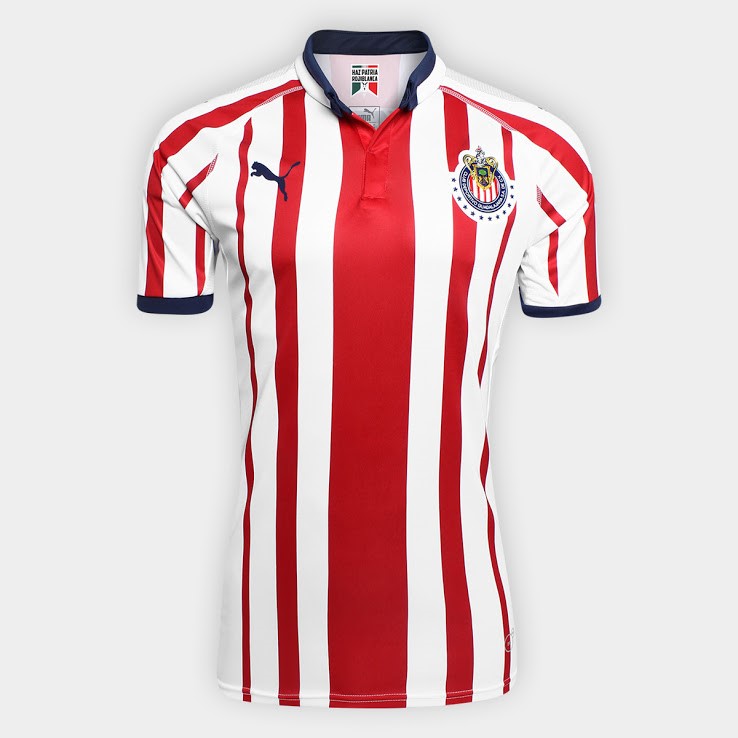 CD Guadalajara Trikot Heim 2018-19 Rote Fussballtrikots Günstig